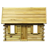Lakeside Retreat Log Cabin Dollhouse Kit