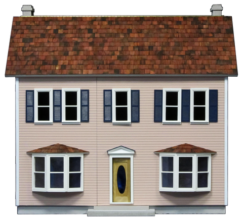 Bay Harbor Front-Opening Dollhouse Kit