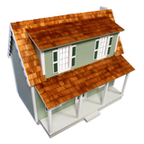 Charlie's Cozy Cottage Dollhouse Kit