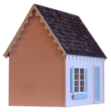 1 inch Scale Keeper's House Dollhouse Kit