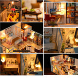 Music Multiple Styles DIY Cabin Craft Dollhouse