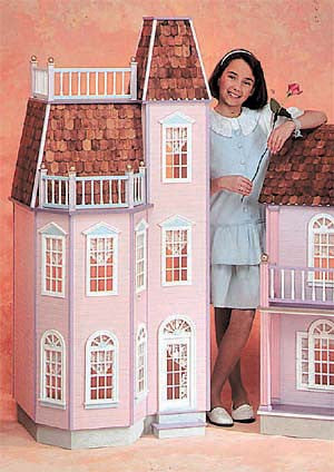 Barbie Scale Victorian Town House Dollhouse Kit