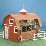 The  Wildwood Stable Dollhouse  Kit