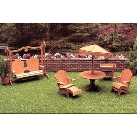 Dollhouse Patio Furniture Kit