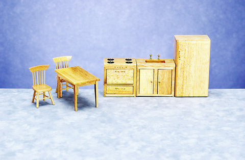 Oak Kitchen Set