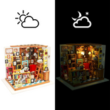 DIY Doll House Miniature Dollhouse Wooden Kits Toy