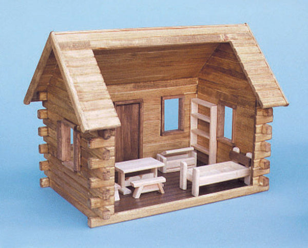Log cabin best sale dollhouse kit