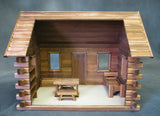 Crockett's Log Cabin Dollhouse Kit