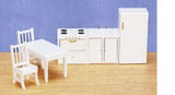 Kitchen Set 6 Piece White