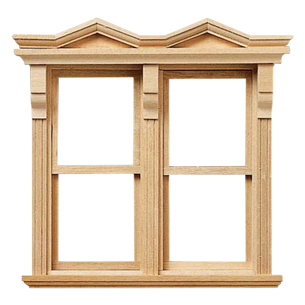 Victorian Side-by-Side Non-Working Dollhouse Window – The Magical Dollhouse