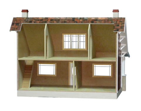 Classic Bungalow Dollhouse Kit The Magical Dollhouse