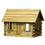 Lakeside Retreat Log Cabin Dollhouse Kit