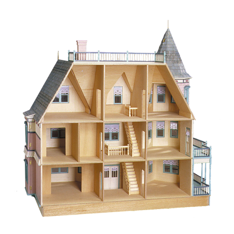 Queen Anne Dollhouse Kit The Magical Dollhouse