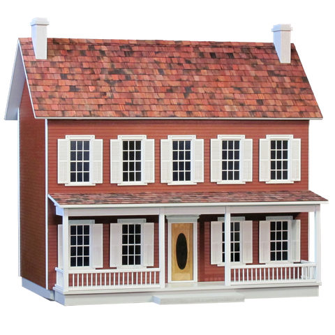Dollhouse front top porch kit