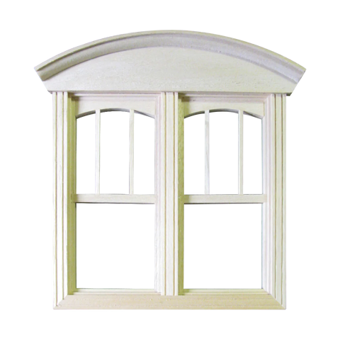 Queen Anne Dollhouse Double Non-Working Window