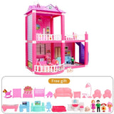 New DIY Family Doll House Dolls Accessories Toy