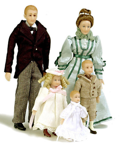 Drummond 5 Piece Victorian Doll Family