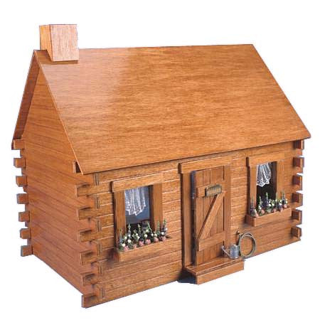 Shady Brook Cabin Dollhouse Kit