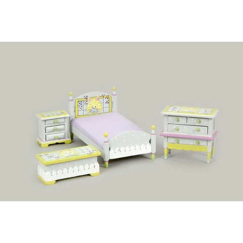 Painted Bed Set