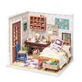 DIY House Doll House Miniature Dollhouse with Furniture