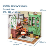 DIY House Doll House Miniature Dollhouse with Furniture