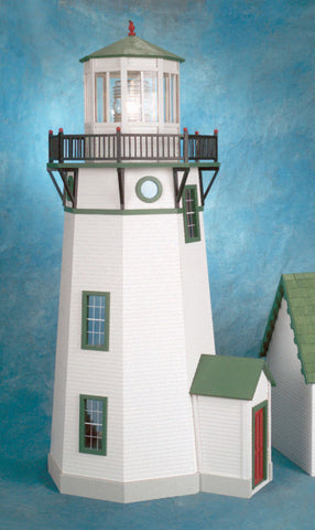 New England Electric Lighthouse Dollhouse Kit