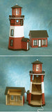 1/2" Scale New England Lighthouse Dollhouse Kit