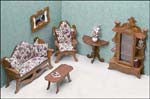 Dollhouse Living Room Furniture Kit